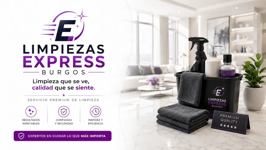 Servicio premium de Limpiezas Express Burgos